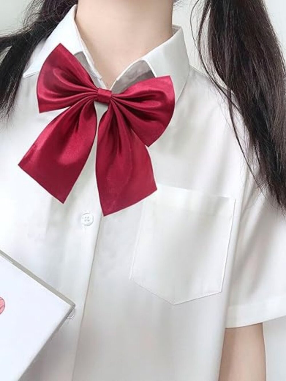 School Uniform Bow Tie for Girls & Women – Adjustable Bowtie for Party